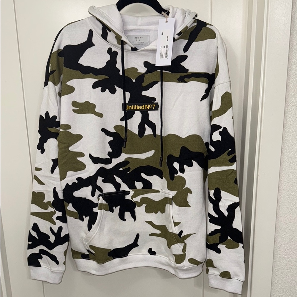 Cotton On | Shirts | Camouflage Hoodie with Front Pocket size M New